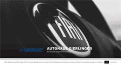 Desktop Screenshot of nutzfahrzeuge-gierlinger.de